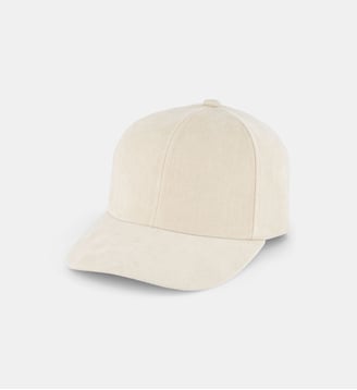 Casquette Velours unie - Galeries Lafayette - Écru