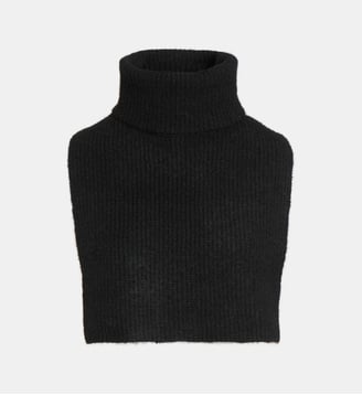 Col amovible Sorella - Galeries Lafayette - Noir