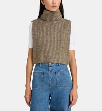 Col amovible Sorella - Galeries Lafayette - Taupe