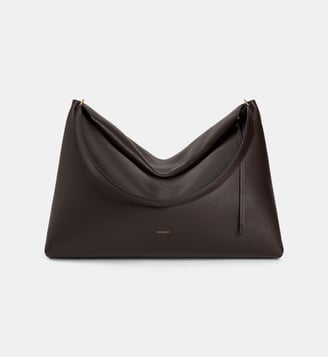 Sac à main Pénélope en cuir - Wandler - Marron foncé