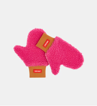 Moufles Gwen - Hello Hossy - Rose et beige