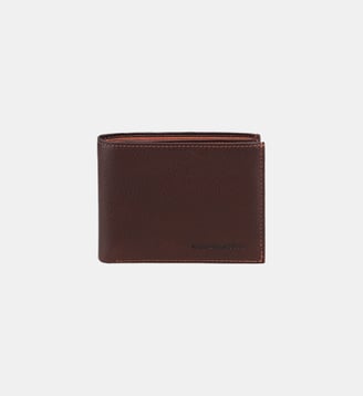 Portefeuille Ange en cuir - Arthur & Aston - Marron
