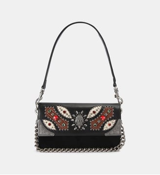 Sac à main Sloane en cuir - Kurt Geiger London - Noir