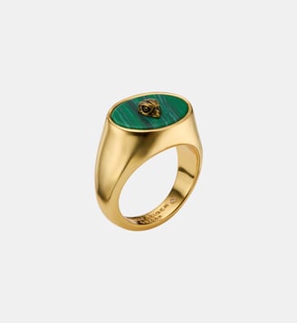 Bague Eagle signet - Kurt Geiger London - Vert