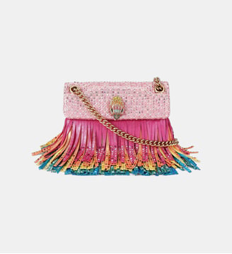 Sac à main Kensington à franges - Kurt Geiger London - Rose
