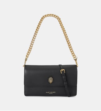 Sac à main Sloane en cuir - Kurt Geiger London - Noir