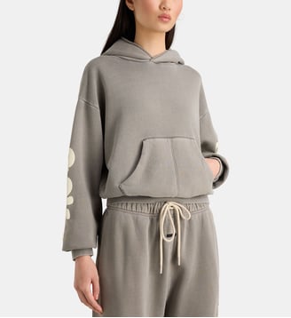 Hoodie 90'S coton molletonné - Fear Of God - Gris délavé