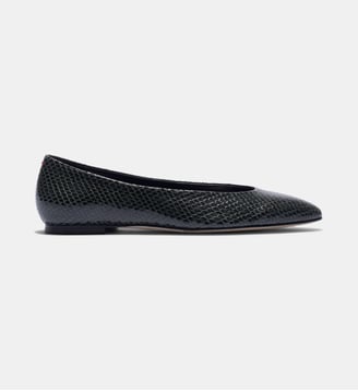 BALLERINE ELLIE:VERT:40 - Aeyde - Vert foncé