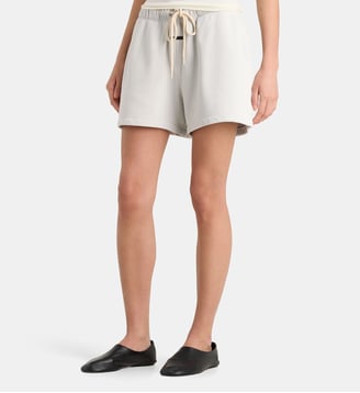 Short molletonné taille élastique coton - Fear Of God - Bleu pâle