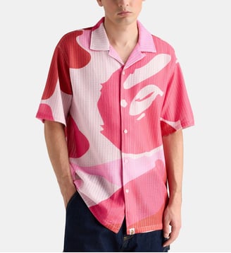 Chemisette camouflage mesh - A BATHING APE ® - Pink