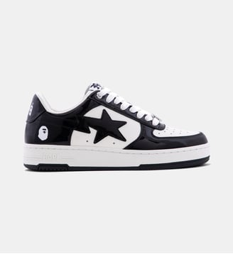 Baskets basses STA #1 cuir - A BATHING APE ® - Black