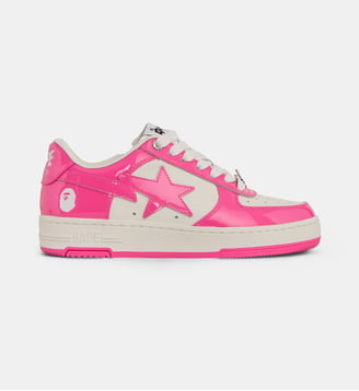 Baskets basses STA #1 cuir - A BATHING APE ® - Rose