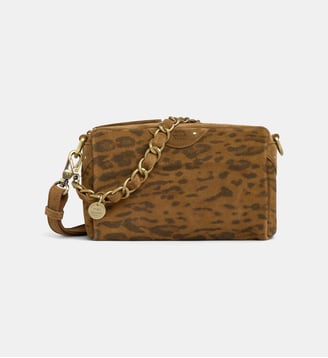 Sac à main caméra Mama P cuir - Mila Louise - Bronze
