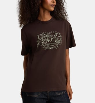 T-shirt W'S/S Chez Wip  - Carhartt WIP - Marron chocolat