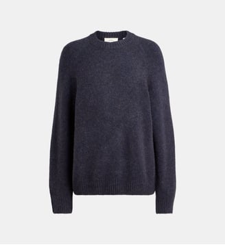 Pull Soft Roundneck Knit - Les Deux - Dark navy