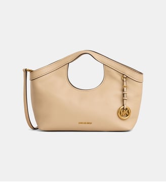 Sac à main Crossbody Haddie signature - Michael Kors - Beige