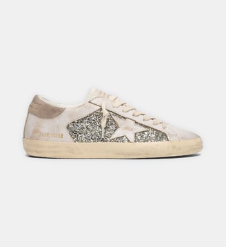 Baskets basses Super-Star - Golden Goose - Blanc et platine