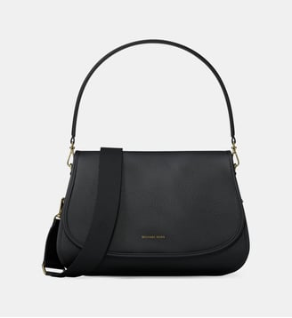 Sac besace signature - Michael Kors - Noir