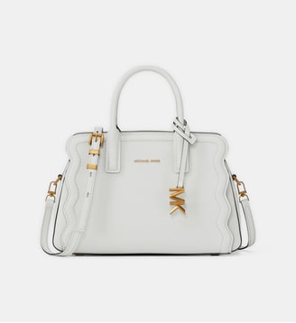 Petit sac à main signature - Michael Kors - Blanc cassé