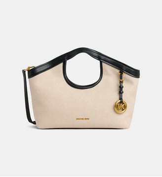 Sac bandoulière signature Haddie - Michael Kors - Noir