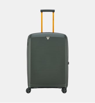 Valise Arcade extensible 4R 67cm - Roncato - Vert militaire