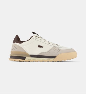 Baskets basses Slam Break 226 - Lacoste - Off white et coffee
