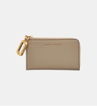 Portefeuille Top Zip multi en cuir - Marc Jacobs - Beige
