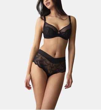 Shorty Love in Lace - Triumph - Noir
