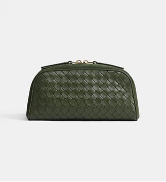 Pochette Nodo Small - Bottega Veneta - Vert kaki