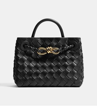 Sac à main Mini Andiamo en cuir - Bottega Veneta - Black