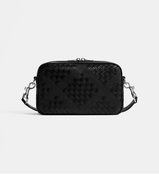 Sac camera Small en cuir - Bottega Veneta - Black