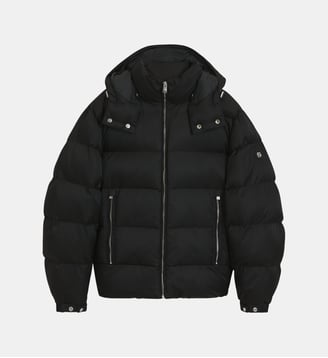 Veste matelassée déperlante à capuche - BOSS - Black
