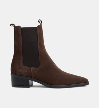Bottines Neige en cuir - Jonak - Marron foncé