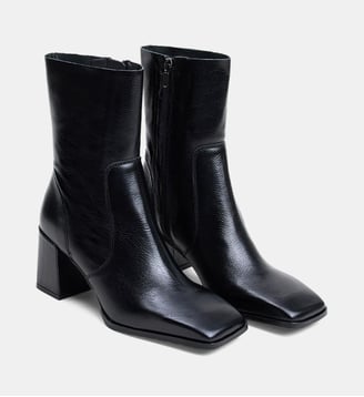 Bottines Brighton en cuir - Jonak - Noir