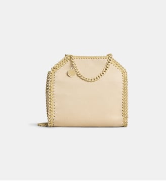 Sac à main tiny Falabella Shaggy Deer - Stella McCartney - Perle