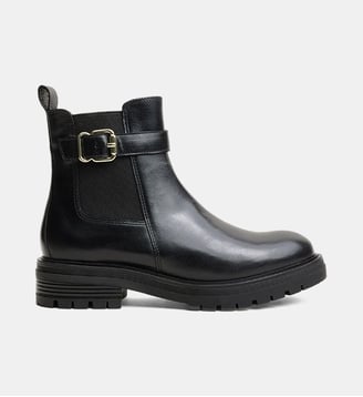 Bottines Agile en cuir - Jonak - Noir