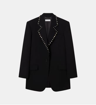 Blazer en laine - Stella McCartney - Noir