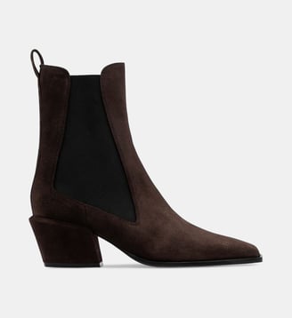Bottines Bettina en cuir - Paris Texas - Marron