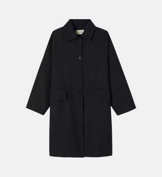 Manteau mi-long - American Vintage - Navy