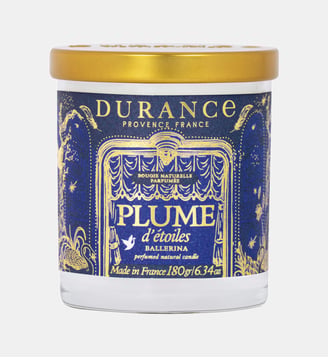 Plume d'Étoiles - Bougie Naturelle Parfumée - Durance - Bleu nuit