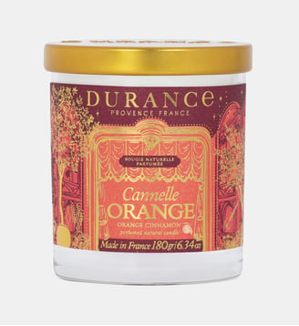 Cannelle Orange - Bougie Naturelle Parfumée - Durance - Blanc