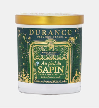 Au Pied du Sapin - Bougie Naturelle Parfumée - Durance - Blanc