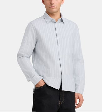 Chemise Saryan - Samsoe Samsoe - Bleu vert