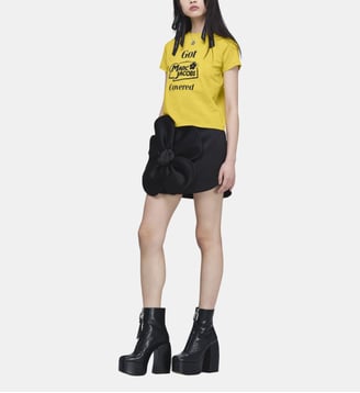 T-shirt droit à imprimé - Marc Jacobs - Jaune et noir
