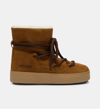 Bottines Ltrack Sofia - Moon Boot - Cognac