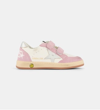 Sneakers Ball Star Strap - Golden Goose - Blanc et lilas