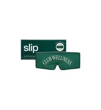 Masque de sommeil bloque-lumière pure soie - Slip Silk - Vert