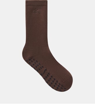 Chaussettes classiques Dri-FIT Pilates Grip Crew - NikeSkims - Marron