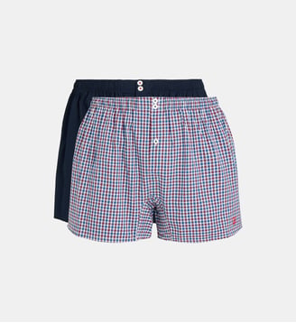 Lot de 2 caleçons slippés en coton - Mariner - Bleu marine et bleu