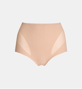 Culotte de maintien shapewear respirante mesh - Calvin Klein - Beige rosé